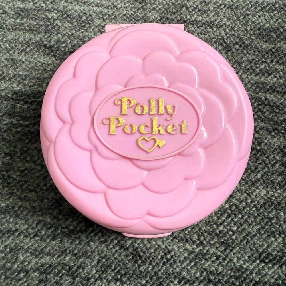 Vintage 1993 Ballet Polly Pocket Pink Compact